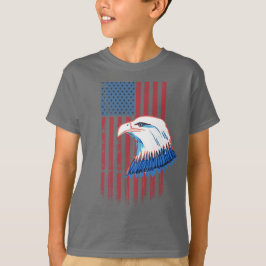 4:e juli - Öron och Flagga T Shirt