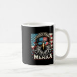 4:e juli Patriotic Funny Eagle juli 4:e USA Mer Kaffemugg<br><div class="desc">4 juli Patriotic Funny Eagle juli 4 juli USA Merica 1</div>