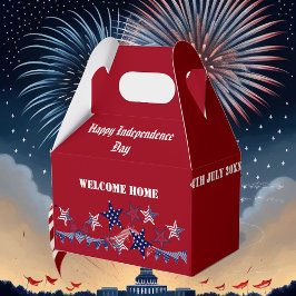 4:e juli: Patriotic Star Welcome Home Soldier BBQ Presentaskar