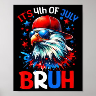 4:e juli, pojkar 4:e juli, Bald Eag Poster