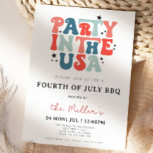 4:e juli:s BQ-inbjudan, 4:e juli Inbjudan, 4:e jul