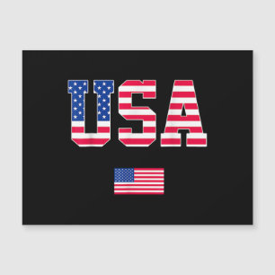 4:e juli Shirt USA Patriotic US American Flagga W