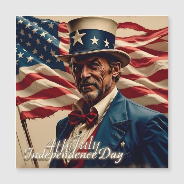 4:e juli - Självständighetsanda (Framsida)