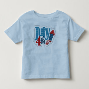 4:e juli Småbarn Light Blue T shirt