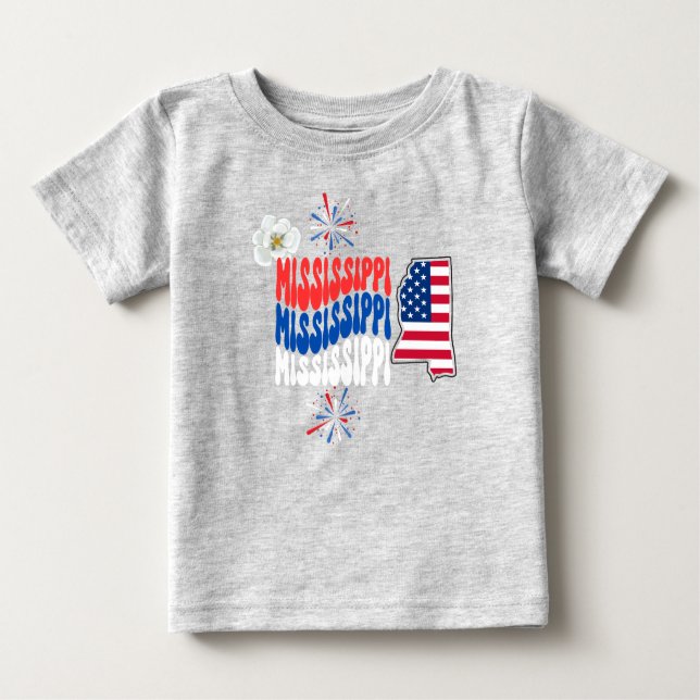 4:e juli/Sommaren/Mississippi Sommaren T Shirt (Framsida)