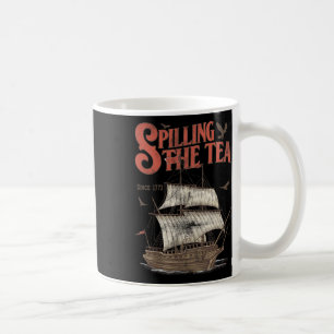 4:e juli: Spilling the Tea sedan 1773 Kaffemugg