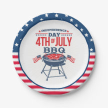 4:e juli Stars och stripes BBQ