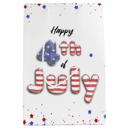 4:e juli Stars Rand Foil Balloations