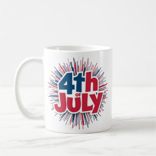 4:e juli Sublication-98146 Kaffemugg