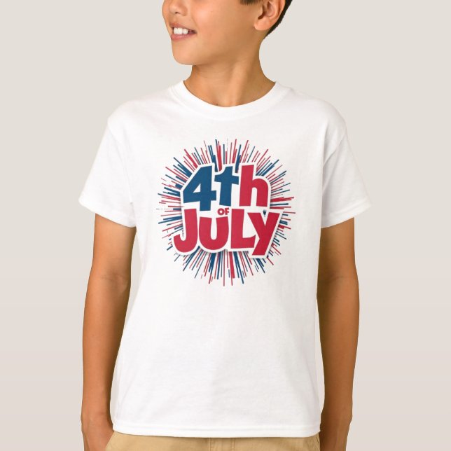4:e juli Sublication-98146 T Shirt (Framsida)