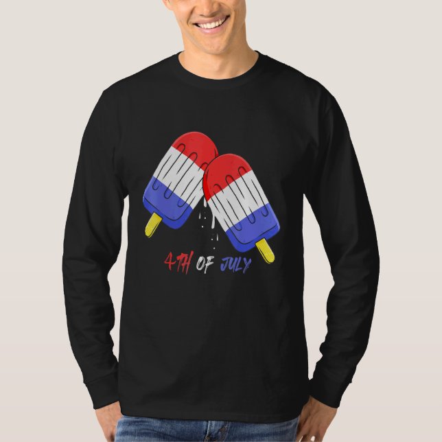 4:e juli t shirt (Framsida)