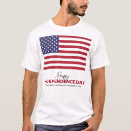 4:e juli T-shirt | USA Flagga Shirt