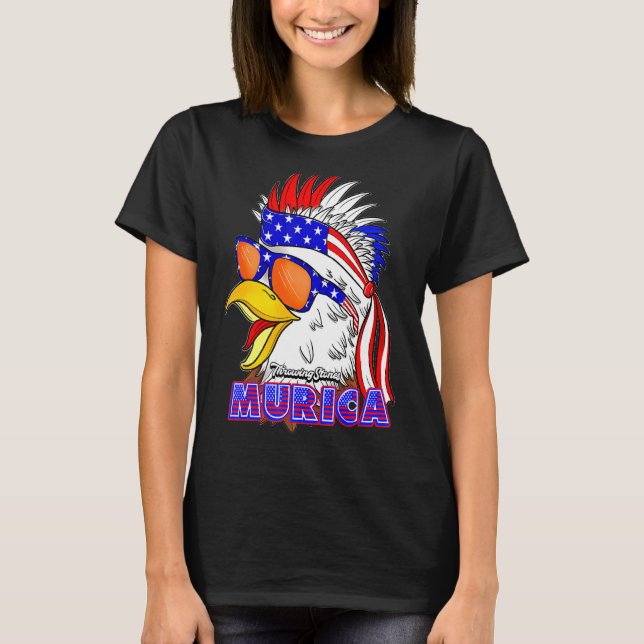 4:e juli Throwing Stones Merch T Shirt (Framsida)