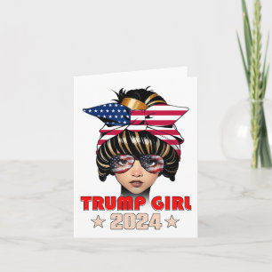 4:e juli Trump 45 47 Trump Girl Kort