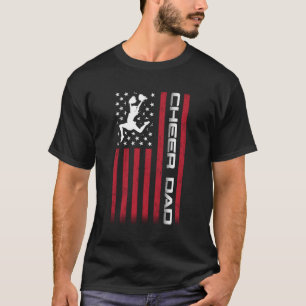 4:e juli USA-flagga Glädjefader För Faderns Glädje T Shirt