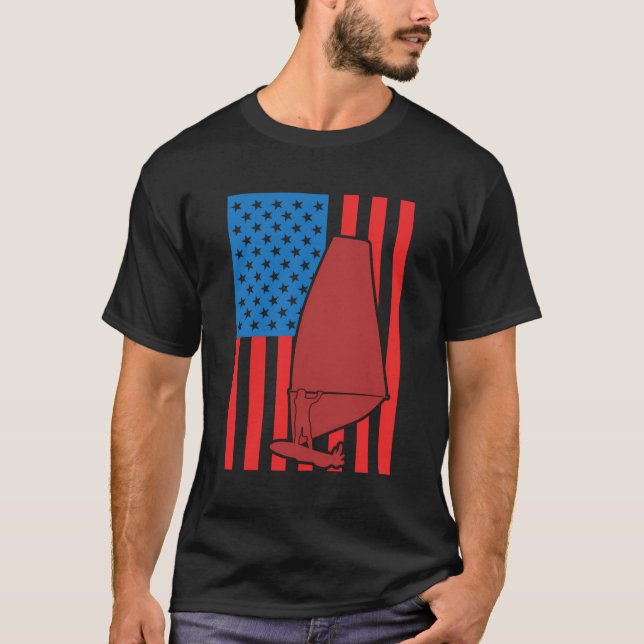 4:e juli: Vindkraftspark T Shirt (Framsida)