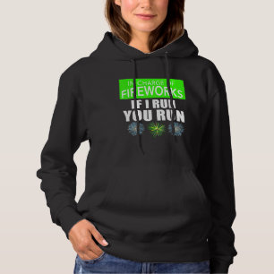 4:e juli-Vuxen med ansvar för Fireworks om jag Spr T Shirt