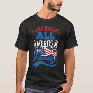 4:e july All american-familjens patriotiska matchn T Shirt