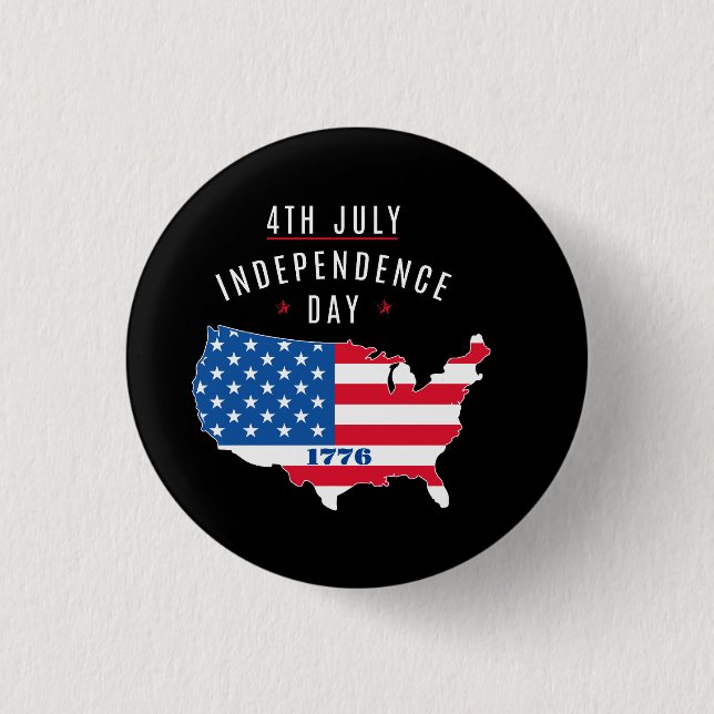 4:e JULY-Independence day-design Knapp (Framsida)