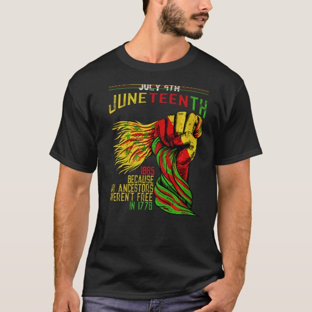 4:e juni 1865 eftersom mina gäster Blac T Shirt (Framsida)