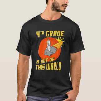 4:e Klass är ur denna världsastronaut T Shirt
