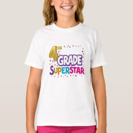 4:e klass back to school 2024-flickan t shirt