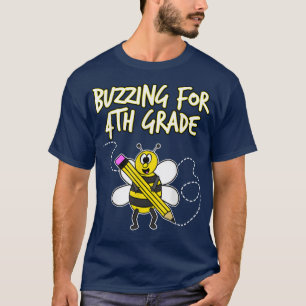 4:e Klass-biet, fjällande för 4:e Klass, tillbaka  T Shirt
