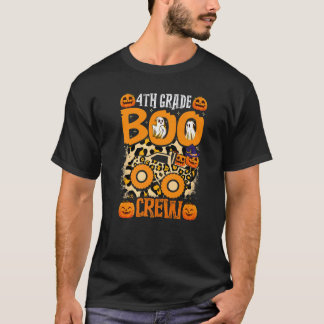 4:e klass Boo Crew lärare elev Halloween kostym T Shirt