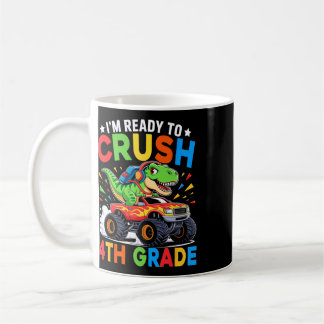4:e klass Ck Till skolan Dinosaurie T Rex Monster Kaffemugg