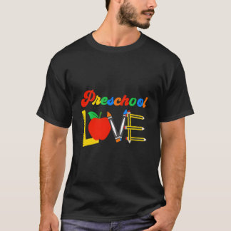 4:e klass kärlek lärare elev tillbaka till skolan t shirt