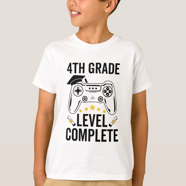 4:e Klass-klassen för kompletta Studenten-spelare T Shirt (Framsida)