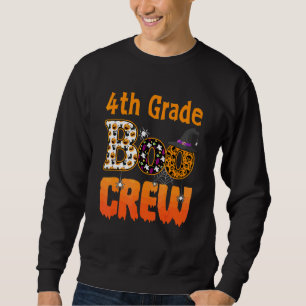 4:e klass lärare elev halloween fjärde klass B Lång Ärmad Tröja