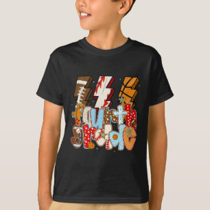 4:e klass pojkar Blixtboll Fotboll Sälja Sketll T Shirt
