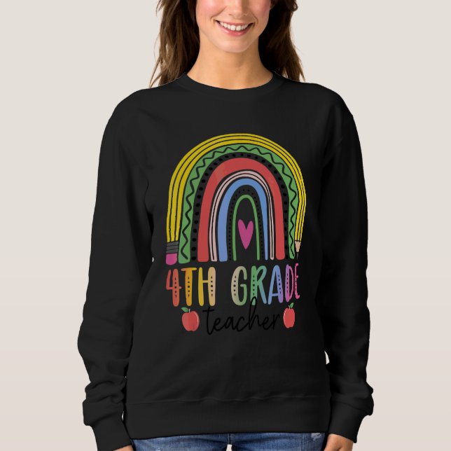 4:e klass Rainbow lärarlag Fjärde klassens grupp  T Shirt (Framsida)