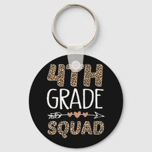 4:e Klass Squad Leopard Teacher Student Nyckelring