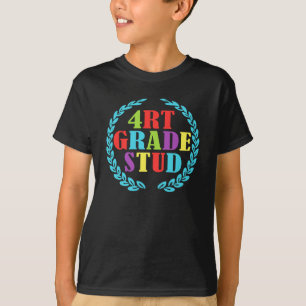 4:e Klass Stud Shirt Funny First Day School T