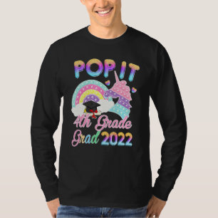 4:e Klass-Studenten-poken i Magic Unicorn i Party T Shirt