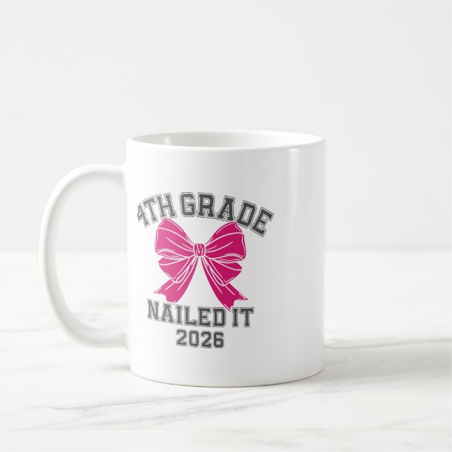 4:e klassens båge 2026 Fjärde klassens examen _1  Kaffemugg (Vänster)