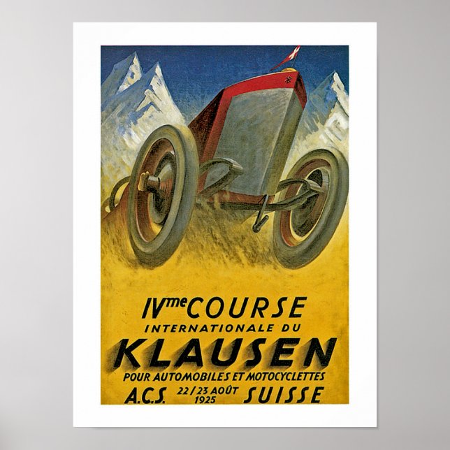 4:e kursen Internationale du Klausen Poster (Framsidan)