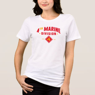 4:e marina divisionen "FighFjärde kampen mot kvinn T Shirt