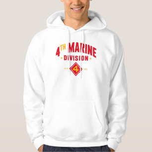 4:e marinavdelningen "Fighting Fjärde" Hoodie