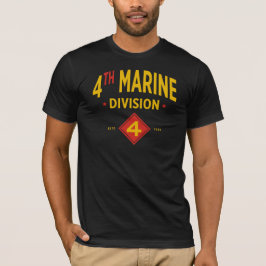 4:e marinavdelningen "Fighting Fjärde" T Shirt