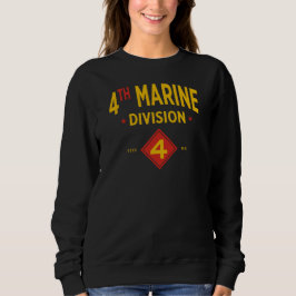4:e marinavdelningen Förenta Stater Militära kvinn T Shirt