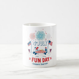 4:e Mugg i juli - Tecknad Picnic & Fireworks