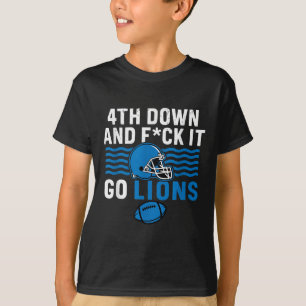4:e nedåt och ta det Lejon T Shirt