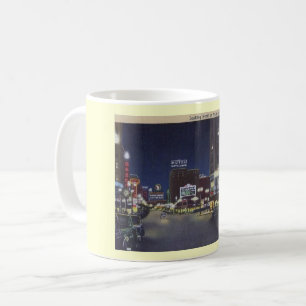 4:e och Pike, Seattle, Washington Vintage Kaffemugg