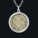 4:e Pentaklet av Venus ATTRACT PEOPLE Silverpläterat Halsband<br><div class="desc">Enligt bok i Traditional Lore,  som kallas Nyckel i Salomon Kung,  kan denna talisman tvinga alla personer som ni vill ha kom till er. Finns i tre storlekar och ett urval av plåt från Silver/Guld/Sterling silver</div>