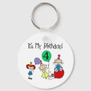 4:e stift Kids Party, dagskjortor och presenter Nyckelring