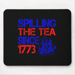 4:e uppdelningen av Tea sedan 1773 fjärde juli Musmatta