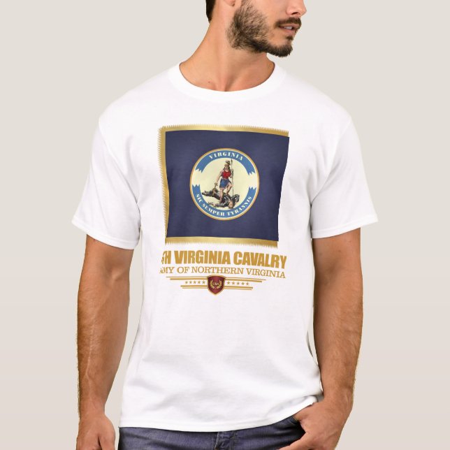 4:e Virginia Cavalry T-shirt (Framsida)